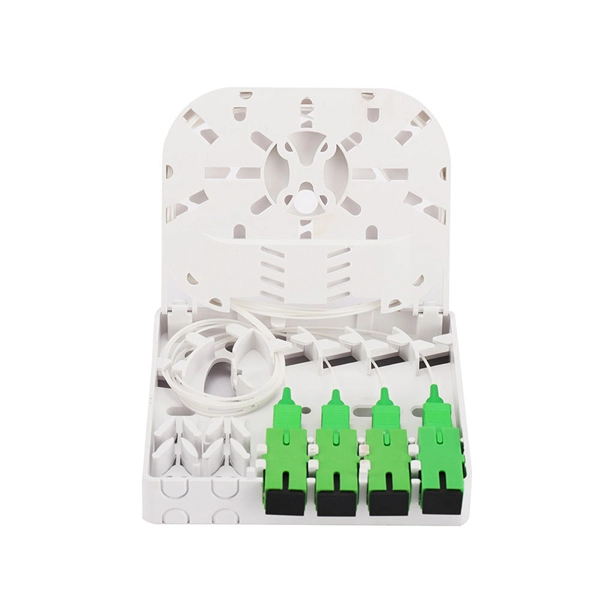 Connecting fiber optic cable to router