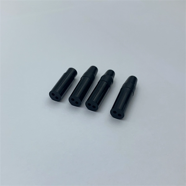 Fiber optic communication accessory guide pin